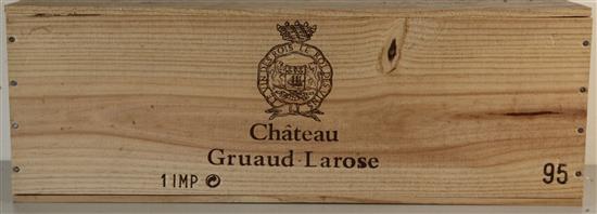 An Imperial of Chateau Gruaud Larose, Saint Julien, 1995.